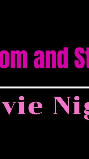 Mature MILF Stepmom Danni Jones and Stepson Movie Night