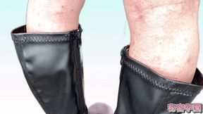 I masturbating in miniskirt boots polka dot panties   SecretGakuen