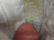 Diaper Piss At work