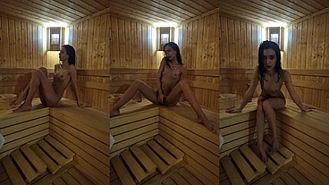 Smoking in the sauna