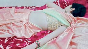 New married  wife saree aswom fucking full video