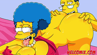 The neighbor's lover! Fucking the hot neighbor - The Simptoons