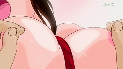 Watch as anime babe moans in pleasure as her tight cunt gets toyed and fucked hard