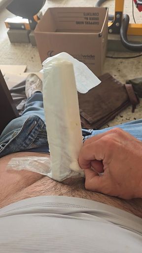Jack off into Pad