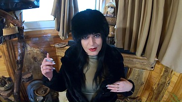 Double Pleasure with MilfyCalla – Episode 19 of 47 – Leather, Blowjob, Anal & Cumshot