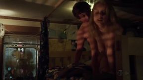 Russian EXPERIENCED LADY shows off her huge tit webcam solo act