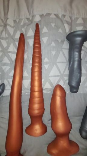 Unforgettable moment from &quot;My toy collection. Mass destructions  Squarepeg toys Bad Dragon hankeys toys. Anal toy addiction.&quot;