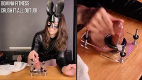 Crush It All Out JOI - Ballbusting and Ruined Orgasm Instruction with the Testicle Crusher!