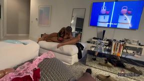wild squirting threesome