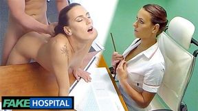 ”Muscle-Building Rx: Sex with a Hot Nurse!”