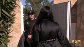 The housewife who recovers the driving license points fucking the police !!