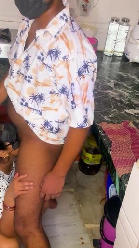 Angry Desi Maid Gets Fucked Hard by Boss in Kitchen Intense Kitchen Sex part 2 Hindi video   Clip 1