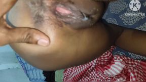 Milky Boobs Bhabhi Dropping Her Milk on Husband Cock