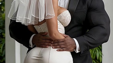 Ruby Dream — Garden Wedding Ceremony [AI Generated] Interracial GangBang, Rimjob, Rimming, BBC