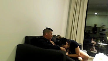 COMPARTIENDO AL NOVIO DE MI HERMANASTRA EN HERMOSA COJIDA