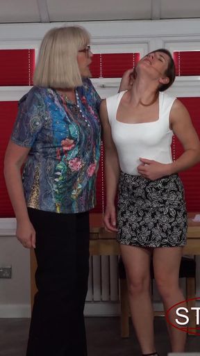Lulu Ear Pull and Spank