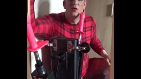 bisexual crossdresser lets the toy fuck him as he gets a taste of it afterwards part 5