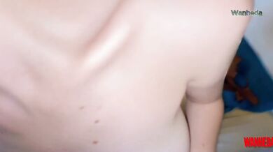 Innocent, nervous and shy, pussy closed in a porn audition for the first time