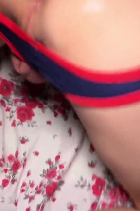 Two Guys and a Daddy with a Big Dick Fucked Hard Twink's Tight Asshole and Cum