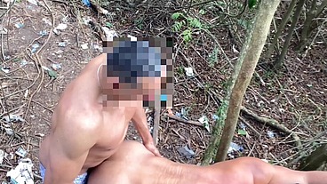 OLHA COMO OS 6 CARAS, FUDERAM O MEU CUZINHO NO MATO