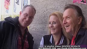 German Teen 18+ Slut Public Pick Up For Threesome Venus Berlin