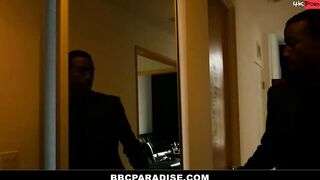 MYLF - Lusty Housewife Deals With Black Dude That Her Husband Recently Fired By Fucking Him