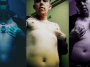 Psychedelic Solo FTM Striptease Fantasy In Praise Of The Unusual