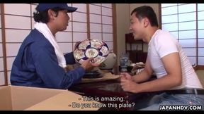 Nozomi Koizumi's Explicit Encounter with a Coworker at Work - JapanHDV Action