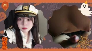 concafejonouraaka - Concafejo's Halloween Cop Caper: A Japanese Cutie's Naughty Surprise