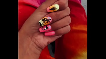 Voici la r&eacute_ponse pour mes ongles vous en pensez quoi ?