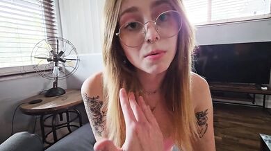 StepSis Bratty Gape Ass Gets Her Big Cock Choked Eating Cum