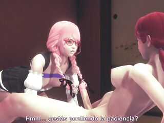 AMA SHEMALE HENTAI CALIENTE TIENE SEXO CON LA SIRVIENTA - CG MANGA GAME