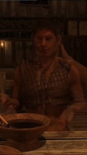 Powerful moment from "Curiosity to try friends' long cocks."