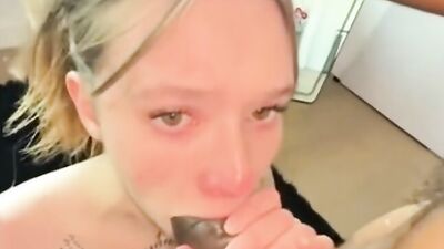 This Slut Is Going To Get Fucked By A Big Black Cock