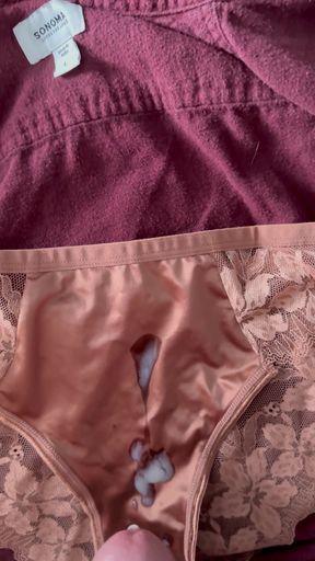 Cum on Wife's Panties 16