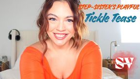Step-Sister's Playful Tickle Tease: Cheering Up My Dumped Bro with Sensual Tickles (POV) 720