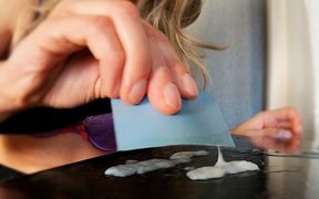 Swallowing My Cum Through Nose