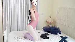 Ab066 Two Ballet Girl Tickle Play Glans Session 5 Min With Abby Kitty