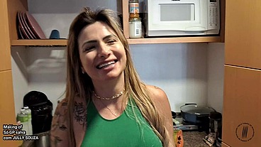 Confira o making of da gravação com a deliciosa JULLY SOUZA