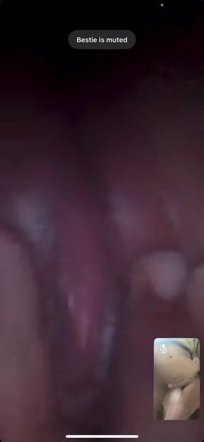Girlfriend and boyfriend crazy extreme masturbate in video chat