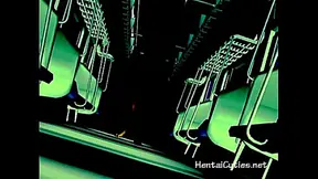 Busty Anime Vixen Enjoys Aggressive Blowjob in Steamy Hentai Encounter