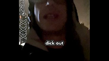 Cam Crest Blows a Load on a Public Street