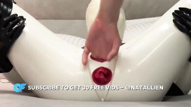 Futa Doll getting Fucked my Latex Dominant Goddess
