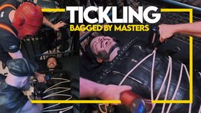 3 Masters Versus Tonny Tape! Straight Leather Sack + Tickling (1080p) Gay Bondage - Gay Domination - Tickling - Foot Fetish - Gas Mask - Mummification - BDSM
