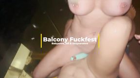 Cruise 2 Balcony Fuck Fest - Hotwives in Heat