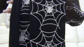 My new stockings made me masturbate aa