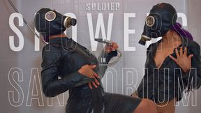 Soldier Showers in Sanatorium