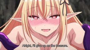 A Book About An Elf Branded With A Lewd Crest 1 - Busty Hentai Elf Is Banged By Tentacles