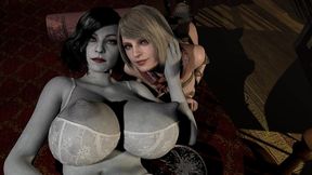 lady alcina dimitrescu femdom bdsm in pov