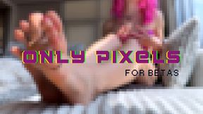 Pixels Only for Pathetic Betas: Censored Tease & Edging